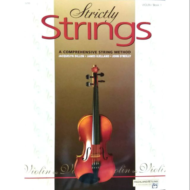 หนังสือ Strictly Strings Violin 1
