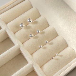 Yourdays/dot earrings/ต่างหูเงินแท้/ต่างหูหมุด/miniball