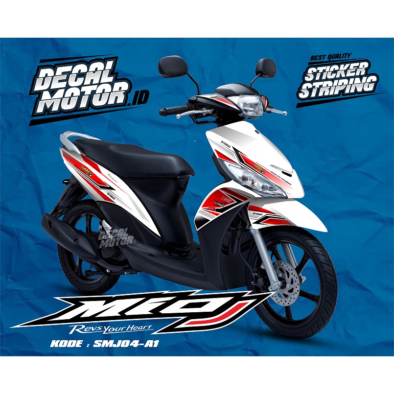 Mio j Striping Accessories - สติ๊กเกอร์วาชั่นล่าสุด - SMJ04
