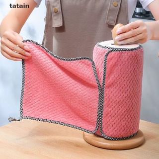 [TAT] Kitchen daily dish towel dish cloth kitchen rag non-stick oil thickened cloth CVX