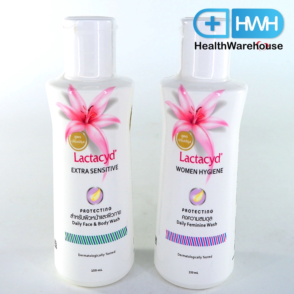 Lactacyd Women Hygiene / Extra Sensitive 150 mL แลคตาซิด