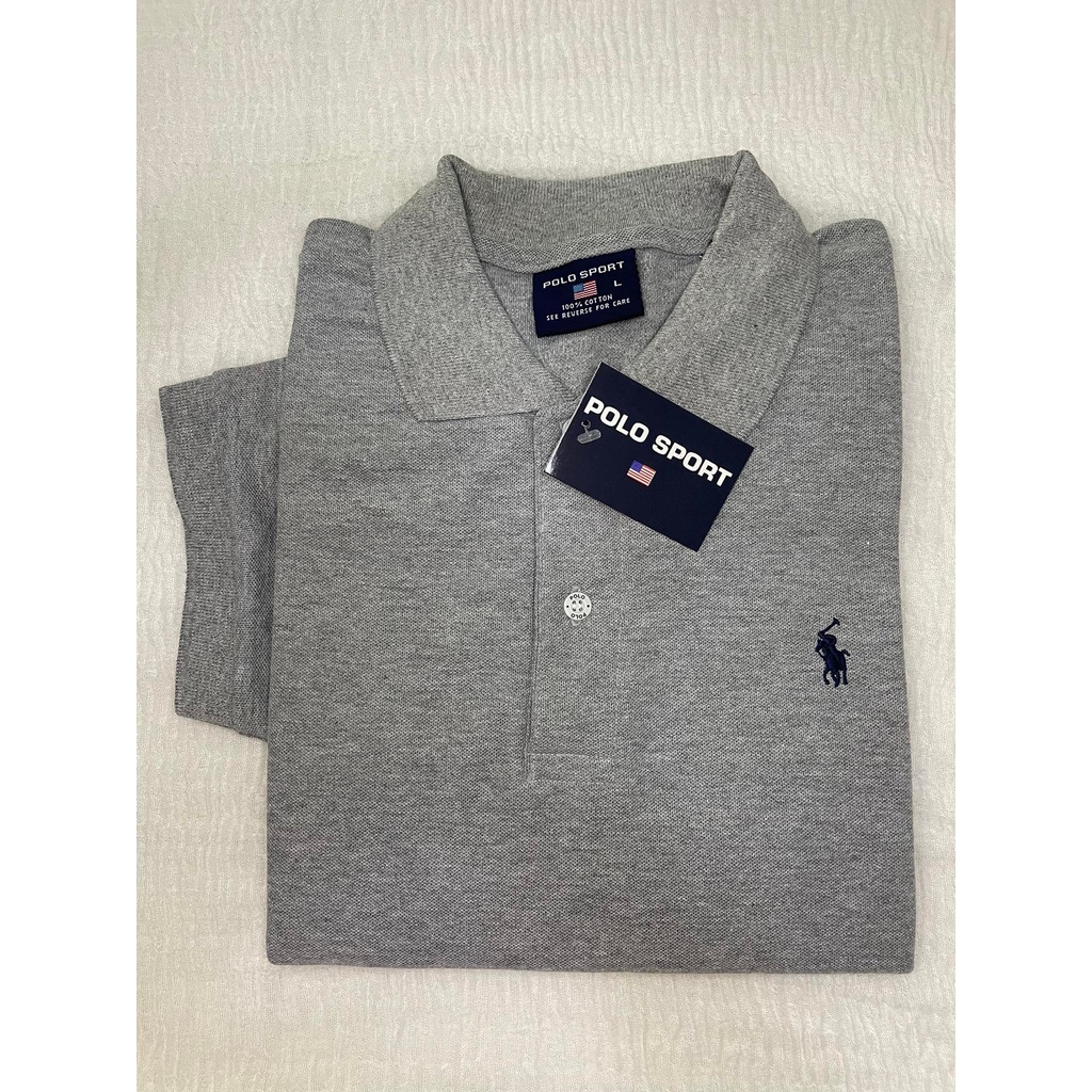 เสื้อคอปก แขนสั้น ปักโปโลม้าเล็ก ไซส์ใหญ่ ***3XL รอบอก 50 นิ้ว***  เนื้อผ้าอย่างดี ใส่สบาย - รูปที่ 3