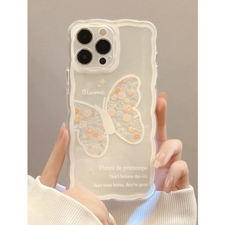 HopeS พร้อมส่ง 🦋 เคสโทรศัพท์ Iphone ลายผีเสื้อ