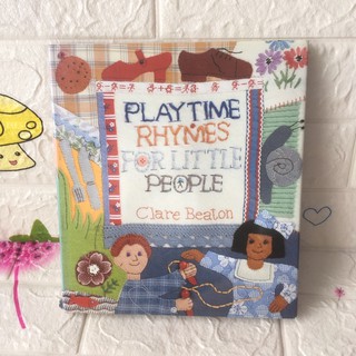 PLAYTIME RHYMES FOR LITTLE PEOPLE ปกแข็ง