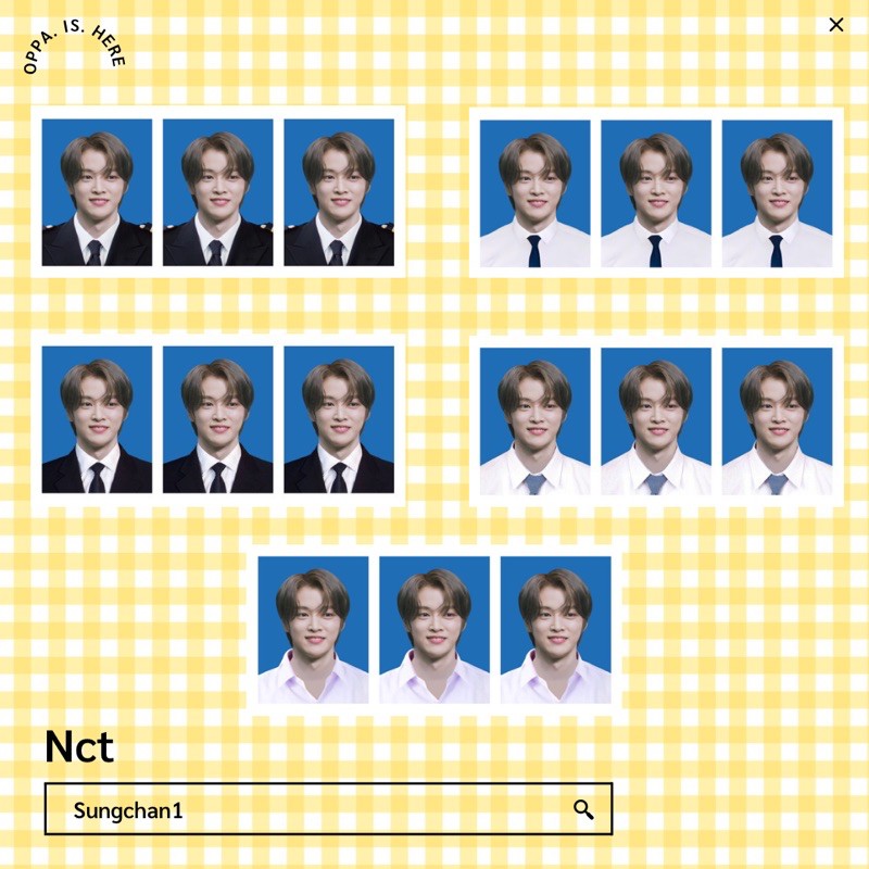 ID photo | รูปติดบัตร nct | 5 แถม 1 (เคลือบเย็นโฮโลแกรมทุกรูป) 💗✨