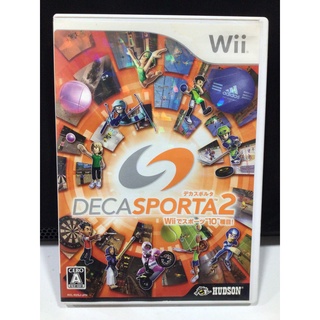 แผ่นแท้ [Wii] Deca Sporta 2 - Wii de Sports "10" Shumoku! (Japan) (RVL-P-R2SJ) Sports Island 2 Sport