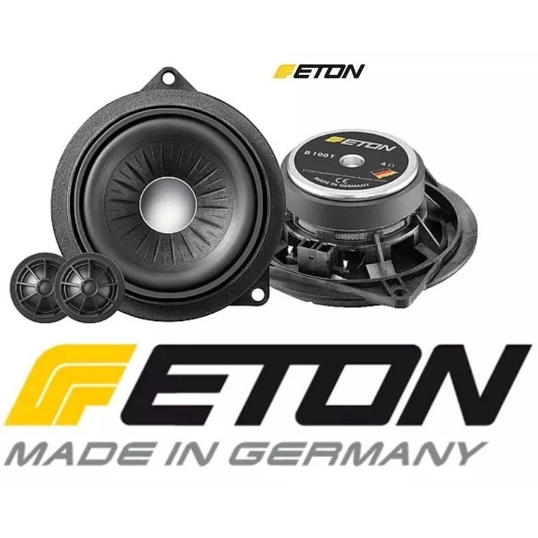 ETON B100T 10 cm 2-way Compo speaker set for BMW ชุดลำโพงสำหรับ BMW