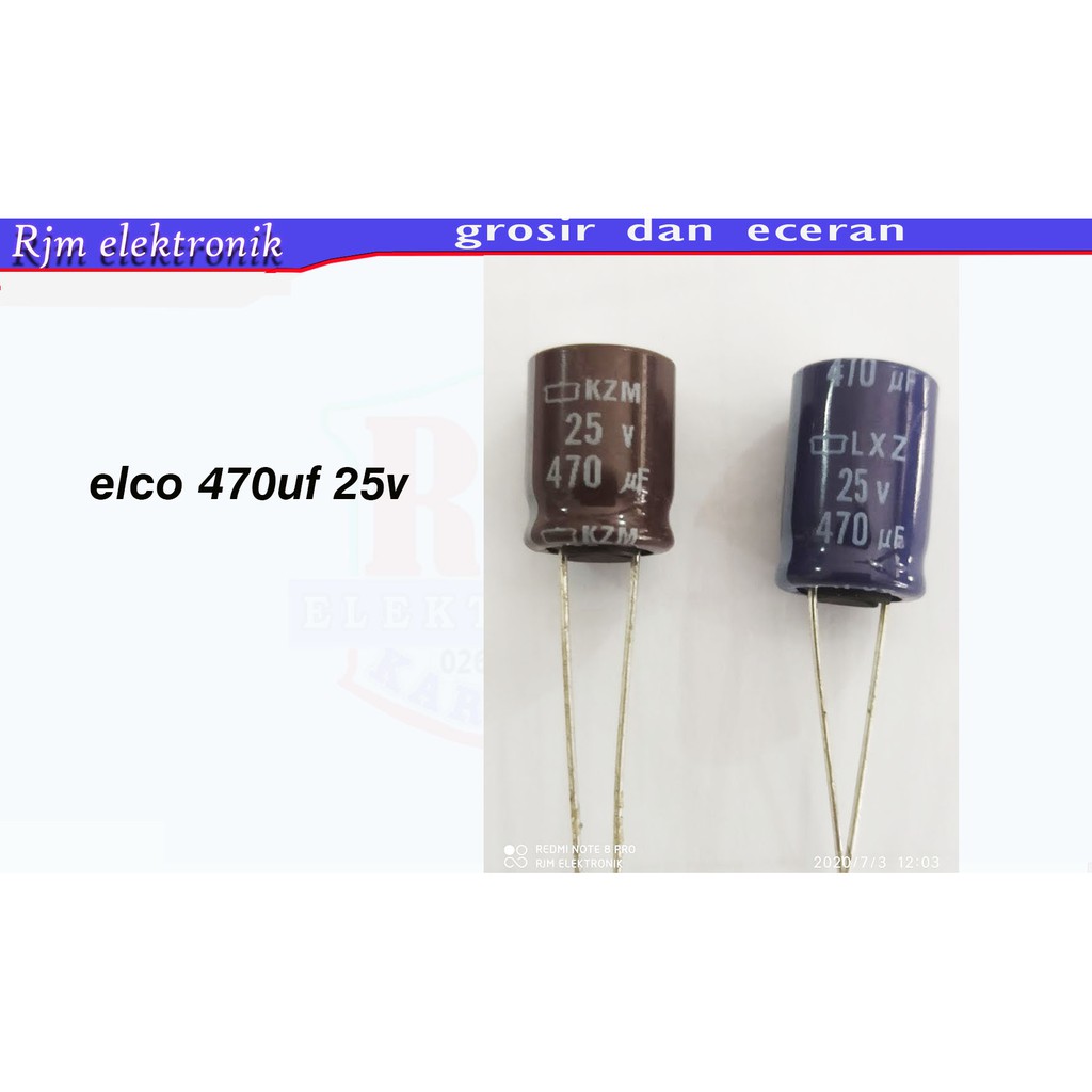 เอลโก้ 470uf 25v****