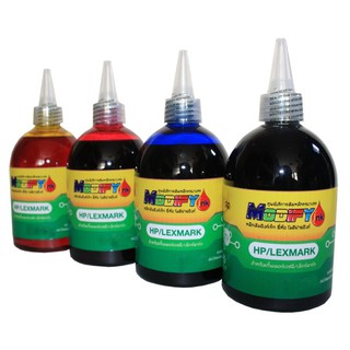 Modify ink หมึกเติมTank สำหรับเครื่อง Hp ทุกรุ่น ขนาด 1000ml x 4(Black/Cyan/Magenta/Yellow)