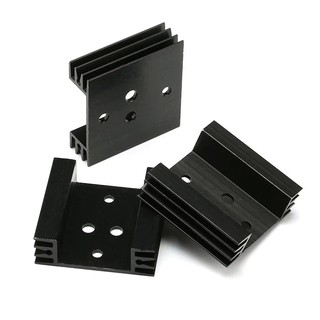 Heat Sink TO-3 แผ่นระบายความร้อน IC FET Transistor ขนาด 45x4…