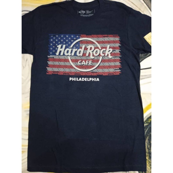 เสื้อยืด HARD ROCK CAFE - PHILADELPHIA REPEAT FLAG (ของแท้ HRC)