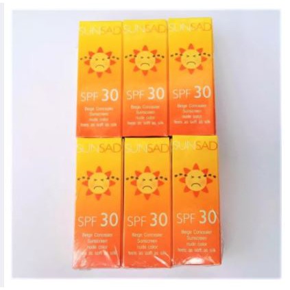 ไอราชิ i-rashi ซันแซด SPF30 25 กรัม กันแดด ผสมรองพื้น สี nude แพ็ค 6 คุ้มกว่า ขายต่อได้กำไรงาม