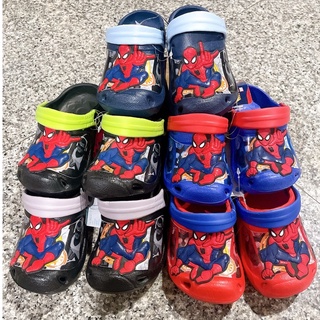 รองเท้าเด็ก รองเท้าหัวโต ลิขสิทธิ์ แท้ 100% ลายSpiderman size 24-29