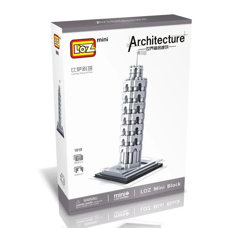 ตัวต่อมินิบล็อค LOZ Leaning Tower of Pisa 345 ชิ้น thumbnail 6