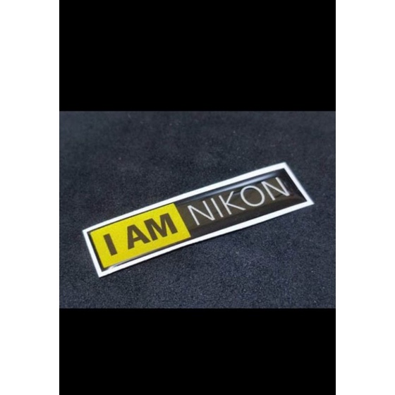 สติ๊กเกอร์ I AM Nikon