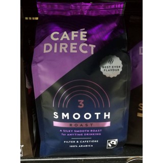 CAFE DIRECT SMOOTH ROAST SILKY SMOOTH ROAST for ANYTIME DRINKINGFILTER &amp; CAFETIERE100% ARABICA 227g. ราคา 489 บาท