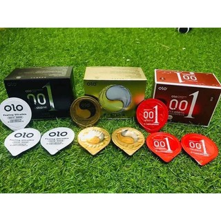 ถุงยางอนามัย OLO (10ชิ้น/1กล่อง) แบบบาง ขนาด