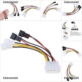 สายเคเบิ้ลอะแดปเตอร์เชื่อมต่อพัดลม 4 pin molex ide to 3 - pin cpu chasis