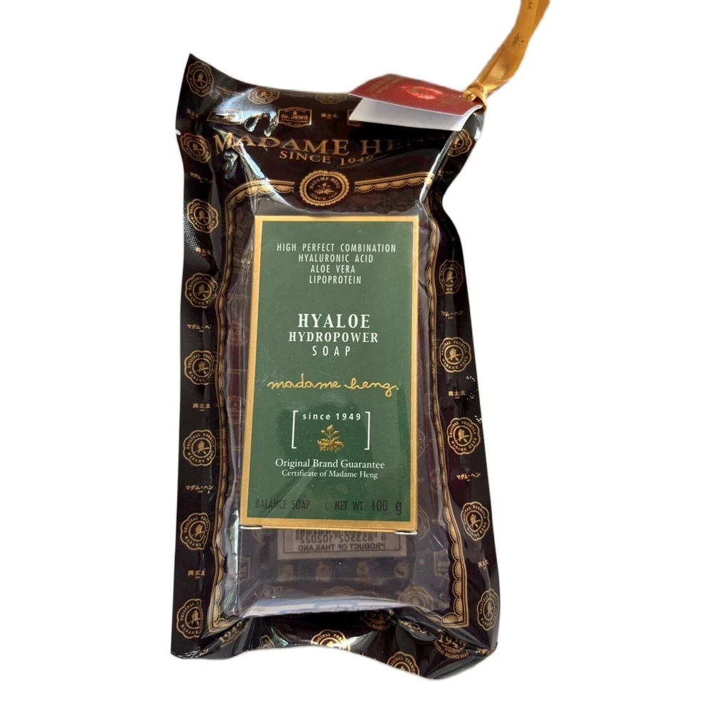 Madame Heng Soap Hyaloe 100g สบู่มาดามเฮง ไฮยาโล ขนาด 100 กรัม x 1 ก้อน