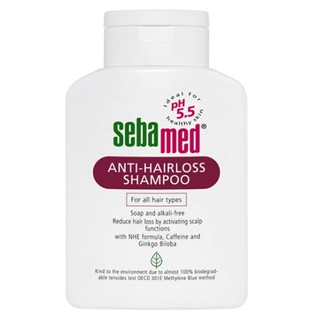 Sebamed Anti-Hairloss Shampoo 200 ml ซีบาเมด แอนตี้ แฮร์ลอส แชมพูสูตรป้องกันผมร่วง