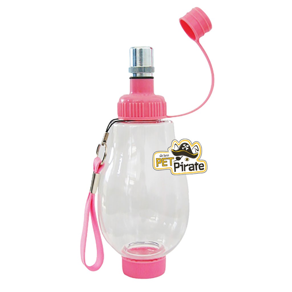 DY-6A Mobile Drinker ขวดน้ำฝาจุกหัวลูกกลิ้งสำหรับพกพา ขวดน้ำขนาดเล็กสำหรับสุนัขตัวเล็กหรือแมว ขนาดบรรจุ 200 มล.