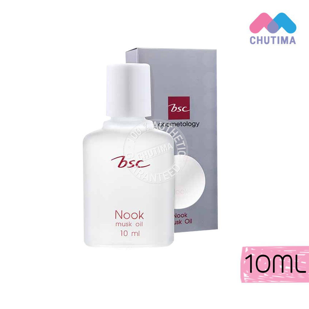 BSC NOOK MUSK OIL  บีเอสซี น้ำหอมนุ๊ก มัสค์ ออยล์  ขนาด 10 ML.(แบบเติม)