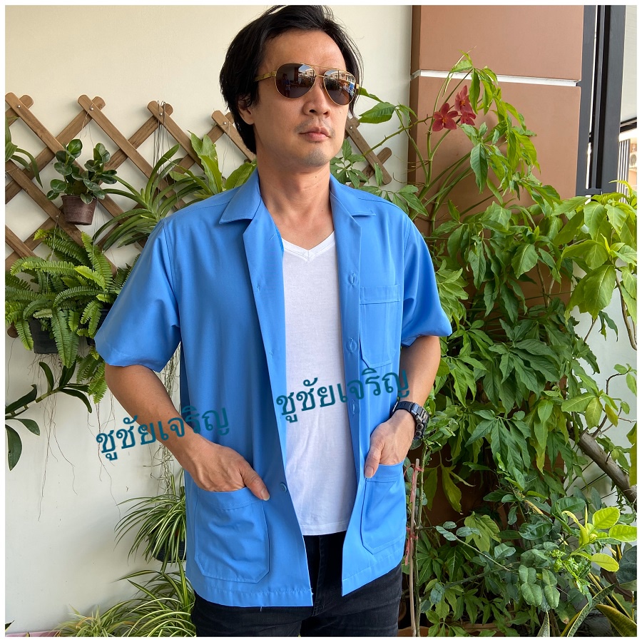 เสื้อช่าง ผ้าโทเรอย่างดี เกรด🅰️ 3 กระเป๋า 💯👍