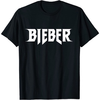 เสื้อยืดสีขาวเสื้อยืดแขนสั้น พิมพ์ลายโลโก้ Justin Bieber Official คุณภาพสูง แฟชั่นฤดูร้อนS-4XL