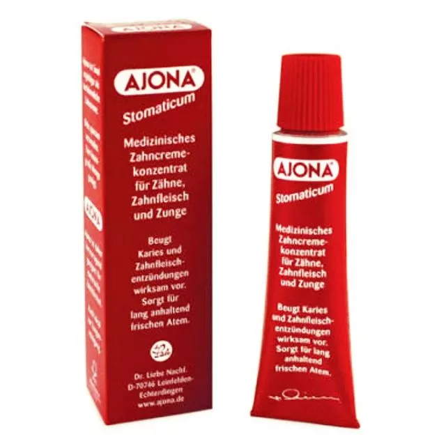 ยาสีฟัน Ajona ลดคราบชา กาแฟ บุหรี่ สินค้าจากเยอรมนี
