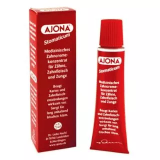 ยาสีฟัน Ajona ลดคราบชา กาแฟ บุหรี่ สินค้าจากเยอรมนี