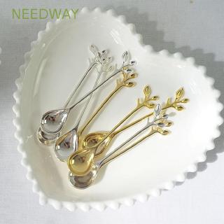 NEEDWAY ช้อนตักไอศครีม ขนาดเล็ก สีทอง สีเงิน