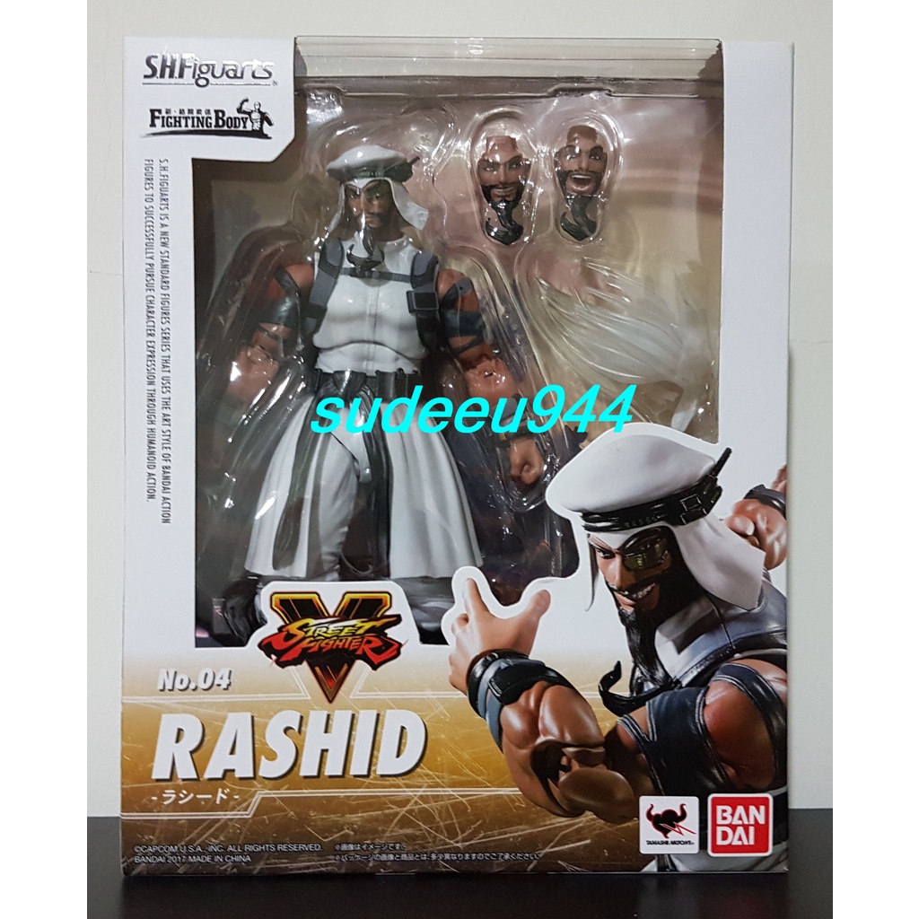 S.H.Figuarts SHF Rashid (Street Fighter)