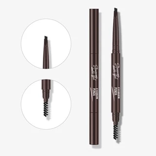Eyebrow เกาหลีดินสอเขียนคิ้ว แบบมีแปรง 6สี(B12)-shiny girl