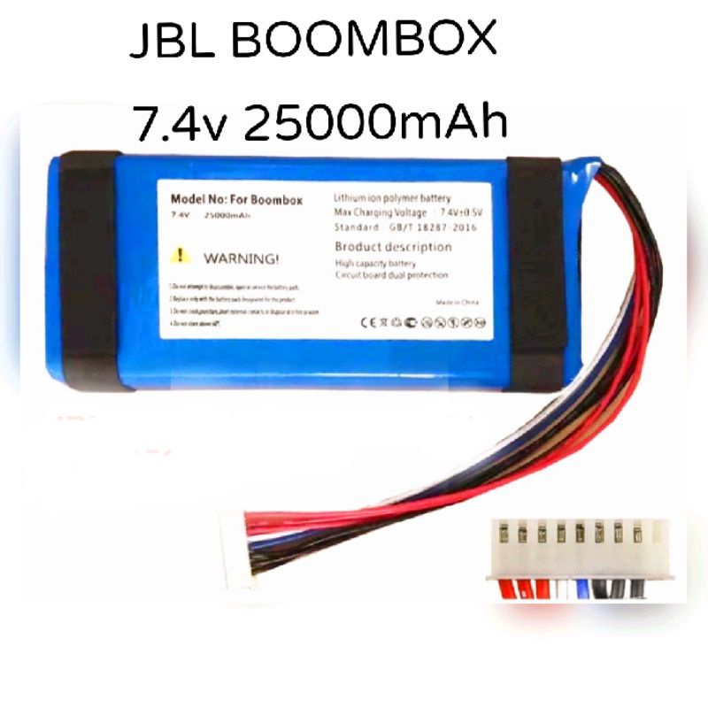 JBL BOOMBOX1 7.4v 25000mAh GSP0931134 01 แบตเตอรี่ battery ลำไพงบูลทูธ Bluetooth ประกัน6เดือน
