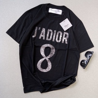 T-shirt  เสื้อยืด พิมพ์ลายโลโก้ Jadior 8 พรีเมี่ยมS-5XL