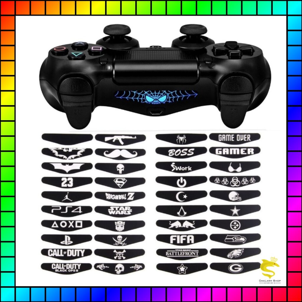 (ลิ้ง1) สติกเกอร์ Light Bar PS4 - chalarmshop - ThaiPick