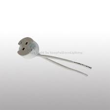 ขั้วหลอด ฮาโลเจน Halogen ขั้ว MR16 ใช้กับหลอด GU5.3 MR16 แบบกลม และ แบบเหลี่ยม ใช้ได้กับหลอด LED