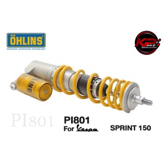 โช๊คหน้า OHLINS FOR VESPA SPRINT125/150 2017-2019 / primavera 2020 PI 801