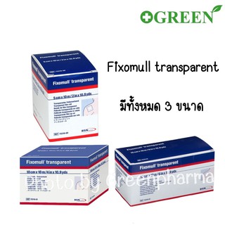 Fixomull Transparent แผ่นฟิล์มใสกันน้ำ ยาว 10 เมตร เหมือนกับ Opsite Flexifix