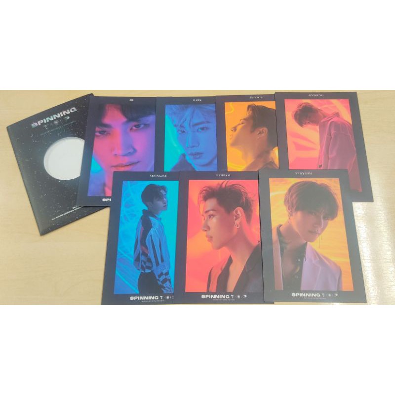 [GOT7] Photo Card Spinning Top <พร้อมส่ง>