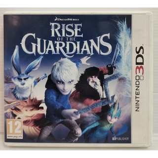 แผ่นเกมส์3DS RISE OF THE GUARDIANS มือ2(EUR)✅✅