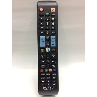 รีโมทสมาร์ททีวี ซัมซุง Samsung รุ่น D1078 ใช้กับทีวีซัมซุงสมาร์ททีวี(Smart TV)ได้ทุกรุ่น