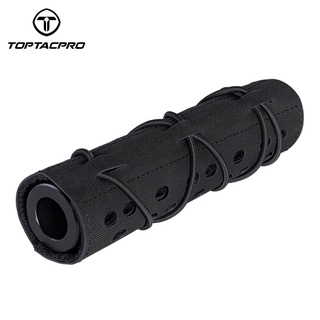 Toptacpro ปลอกหุ้มท่อไอเสีย ลายพราง ของแท้ CP 8503 ขนาด 18 ซม. 7 สําหรับตั้งแคมป์ เดินป่า กลางแจ้ง