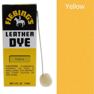 Fiebings Leather Dye สีย้อมหนัง Yellow