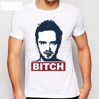 เสื้อยืดผ้าฝ้ายพิมพ์ลายขายดี เสื้อยืดแขนสั้น พิมพ์ลาย Jesse Pinkman แฟชั่นสําหรับผู้ชาย