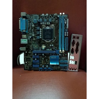 เมนบอร์ด ASUS P8H61-M LX R2.0 LGA 1155 มีฝาหลังตรงรุ่น