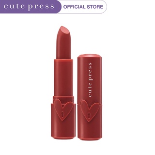 CUTE PRESS ลิปสติก เนื้อครีม HEART ID CREAMY LIPSTICK