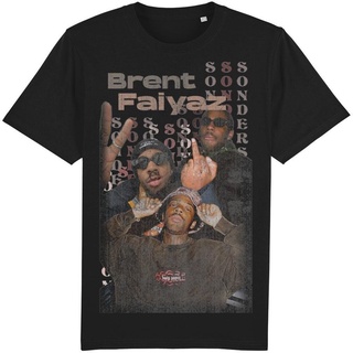 [COD]พร้อมส่ง เสื้อยืดคอกลม แขนสั้น ผ้าฝ้าย 100% พิมพ์ลาย Brent Faiyaz หลากสี แฟชั่นฤดูร้อน สําหรับผู้ชาย (3)S-5XL