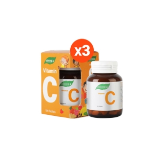 Smooth E เม็ดอมวิตามินซี เสริมภูมิคุ้มกัน Vitamin C ลดอาการภูมิแพ้ 100mg. หวานน้อย ทานได้ทั้งเด็กเเละผู้ใหญ่(แพ็ค 3)