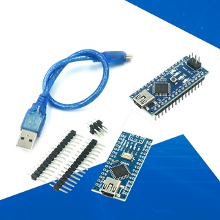 บอร์ดไมโครคอนโทรลเลอร์ Mini USB NANO V3.0 ATmega328P CH340G 5V 16M สําหรับ arduino NANO 328P NANO 3.0 Relandor